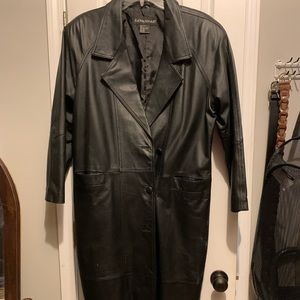 Savannah Leather Coat Women’s Large